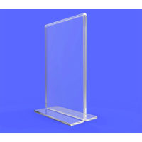 Acrylic Table Tent Menu Card Holders