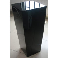 Gloss Black Acrylic Pedestal