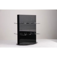 Black Acrylic Jewellery Display with Hanger