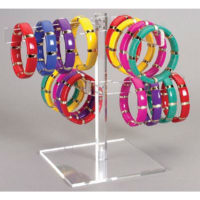 Clear Acrylic Bracelets Display Holder