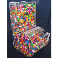 Acrylic High Round Faced Candy Bin Gravity Bin