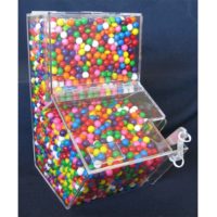 Acrylic Clear Candy Bin Gravity Dispenser
