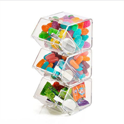 Mini Triple Decker Acrylic Candy Bin_1